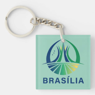 Brasilia Brazil Capital Key Ring