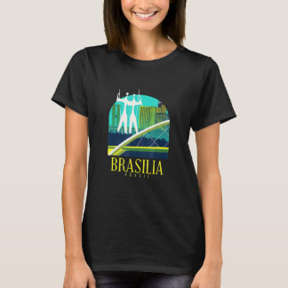 Brasilia Brazil Skyline Brazilians Brazilian Citys T-Shirt