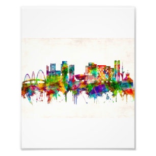 Brasilia Brazil Skyline Photo Print