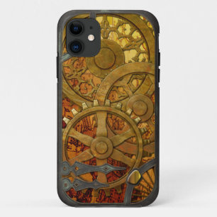 Brass and Bronze Steampunk iPhone 5 11 Case