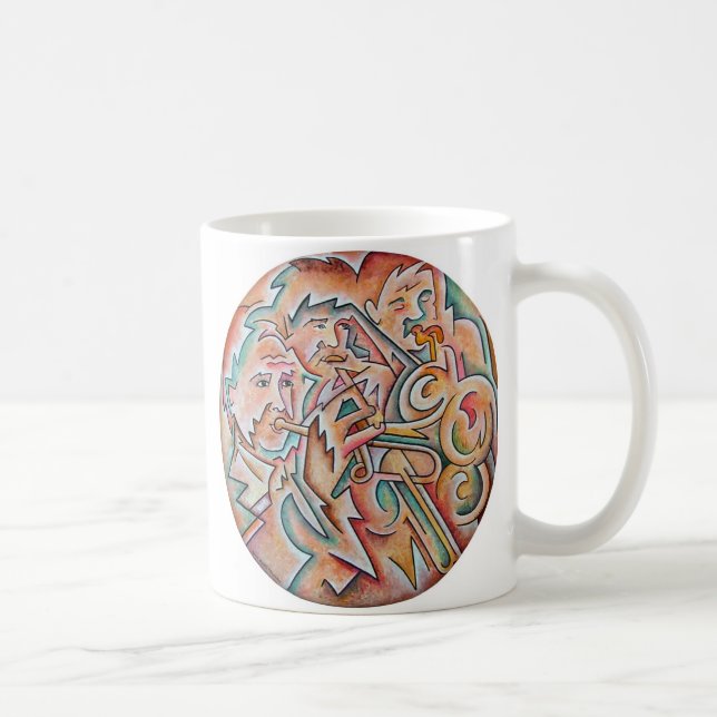 Brass Band Coffee Mug (Right)