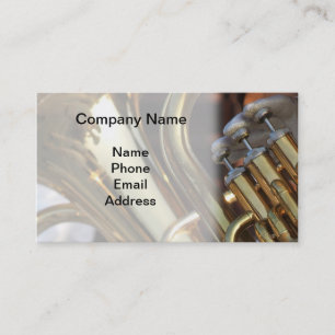 Brass Band Detail Business Card