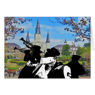 Brass Band New Orleans Washington Artillery Park
