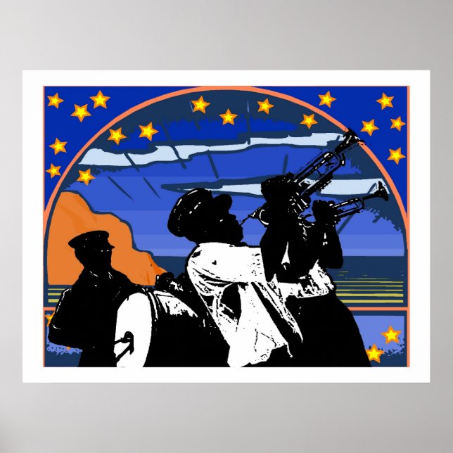 Brass Band Stars Poster (Front)