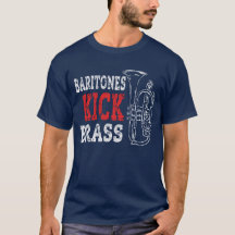 Brass Baritone Euphonium Marching Band Gift Shirt