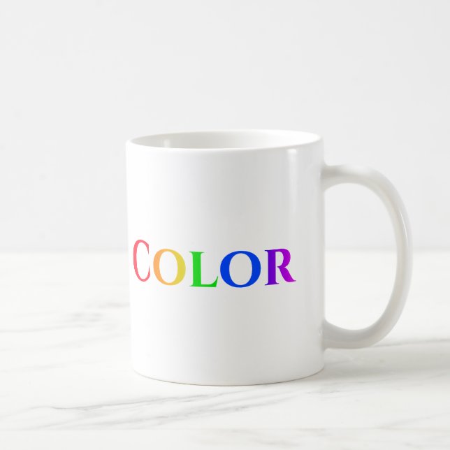 Brass in Colour Coffee Mug (Right)