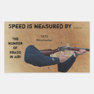 Brass in the Air - 1873 Winchester Goal Sticker