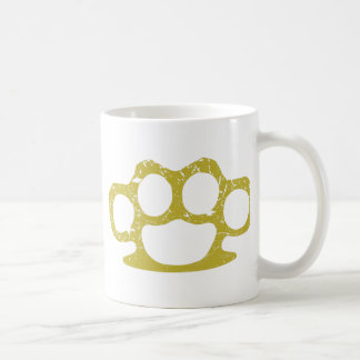 Brass Knuckles Coffee Mug