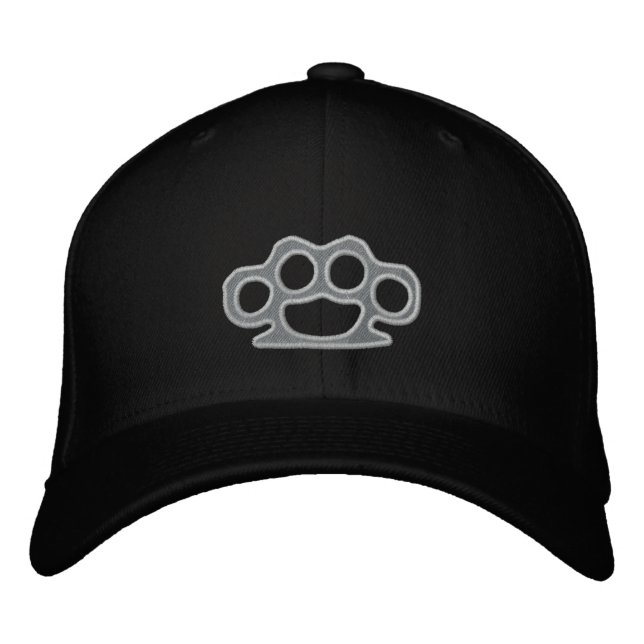 Brass Knuckles Embroidered Hat (Front)