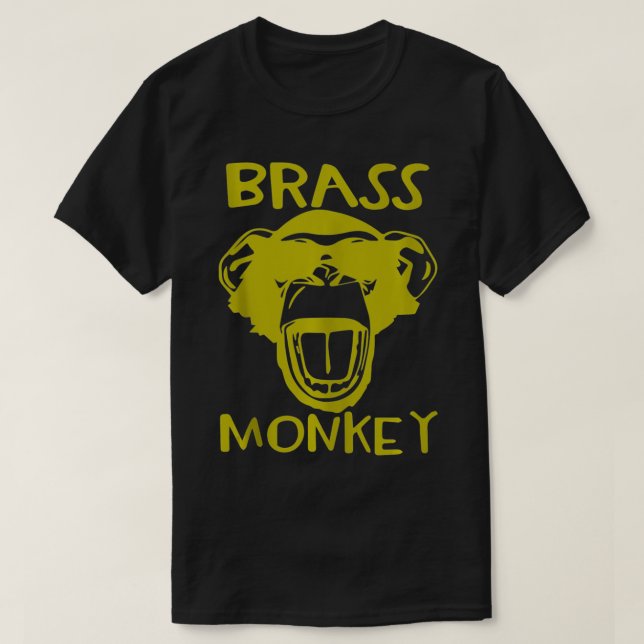 Brass Monkey  Funky Monkey  T-Shirt (Design Front)