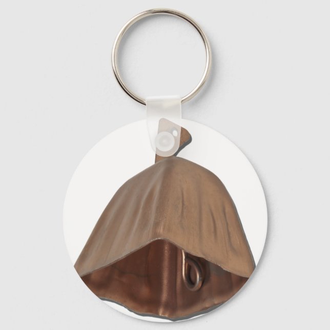 BrassCowBell112010 Key Ring (Front)