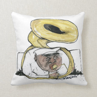brassman from new orleans cushion