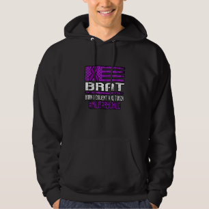 Brat Born Resilient And Touch Purple Up Military C Hoodie