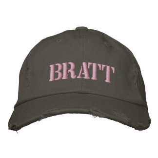 Brat Embroidered Hat