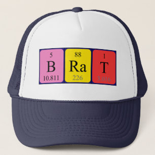 Brat periodic table name hat