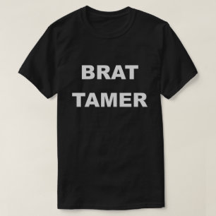 Brat Tamer Tee Black