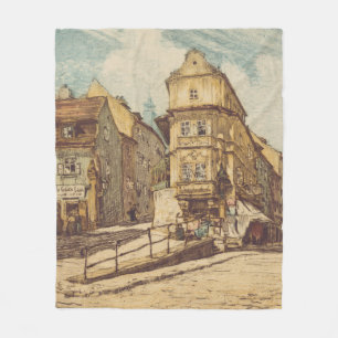 Bratislava by Richard Lux Fleece Blanket