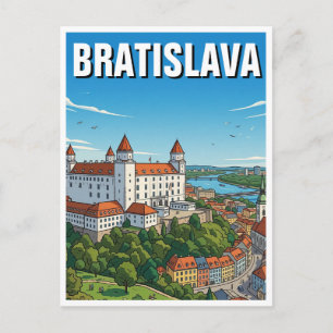 Bratislava Castle Postcard
