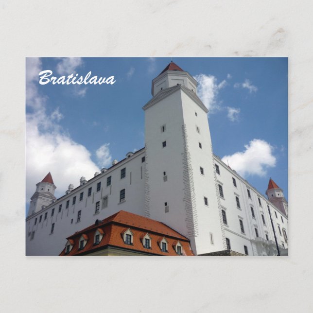 bratislava castle slovakia postcard (Front)