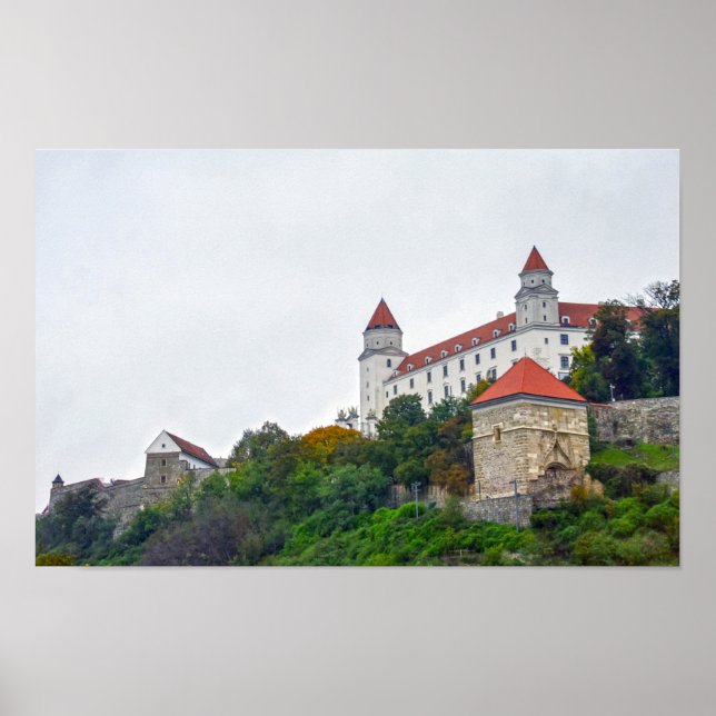 Bratislava Castle, Slovakia Poster (Front)