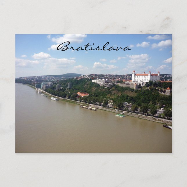 bratislava danube postcard (Front)