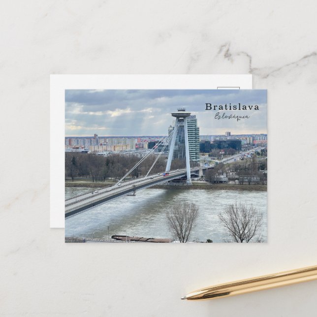 Bratislava - Eslováquia Postcard (Front/Back In Situ)