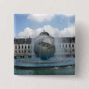 bratislava grassalkovich 15 cm square badge