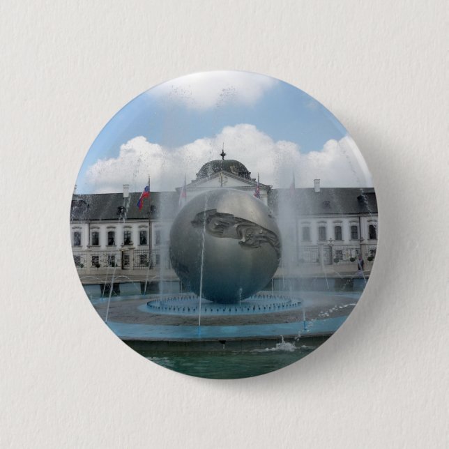 bratislava grassalkovich 6 cm round badge (Front)