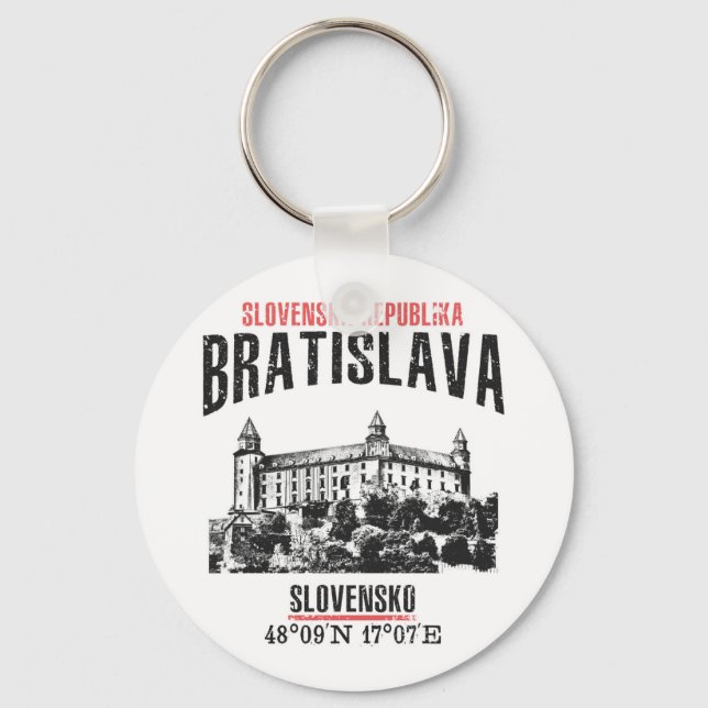 Bratislava Key Ring (Front)