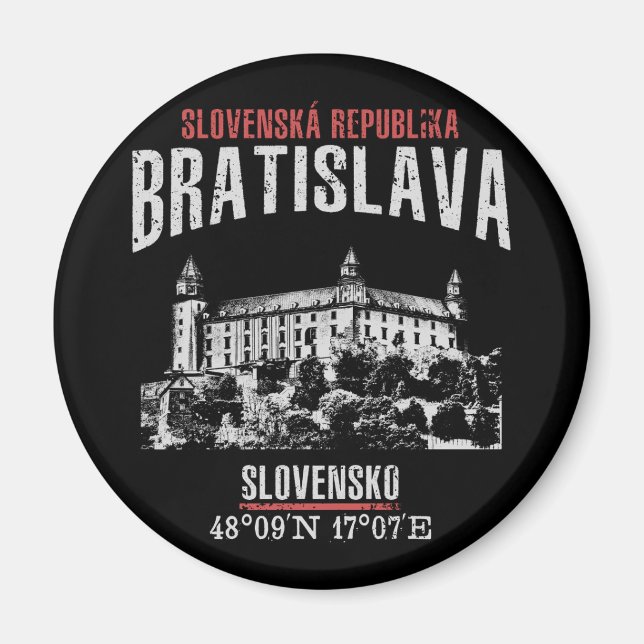 Bratislava Magnet (Front)