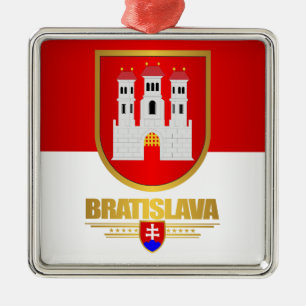 Bratislava Metal Tree Decoration