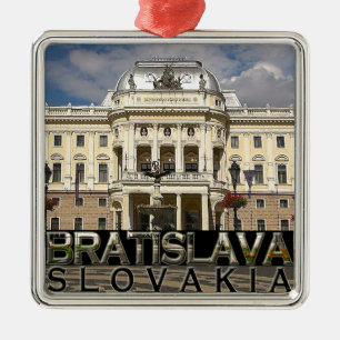 Bratislava Metal Tree Decoration