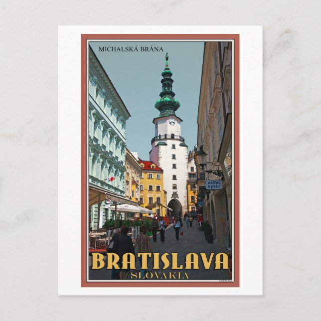 Bratislava - Michael's Tower Postcard (Front)