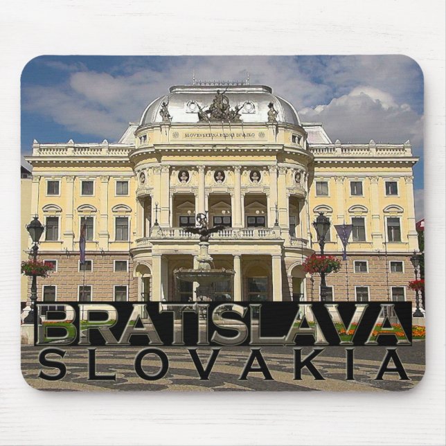 Bratislava Mouse Pad (Front)
