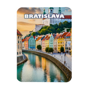 Bratislava, pearl nestled on the banks of the Danu Magnet