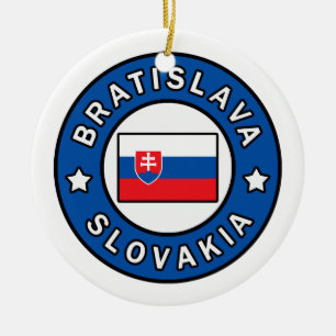 Bratislava Slovakia Ceramic Ornament