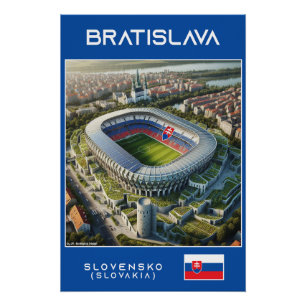 Bratislava - Slovakia - Ecological Design Poster