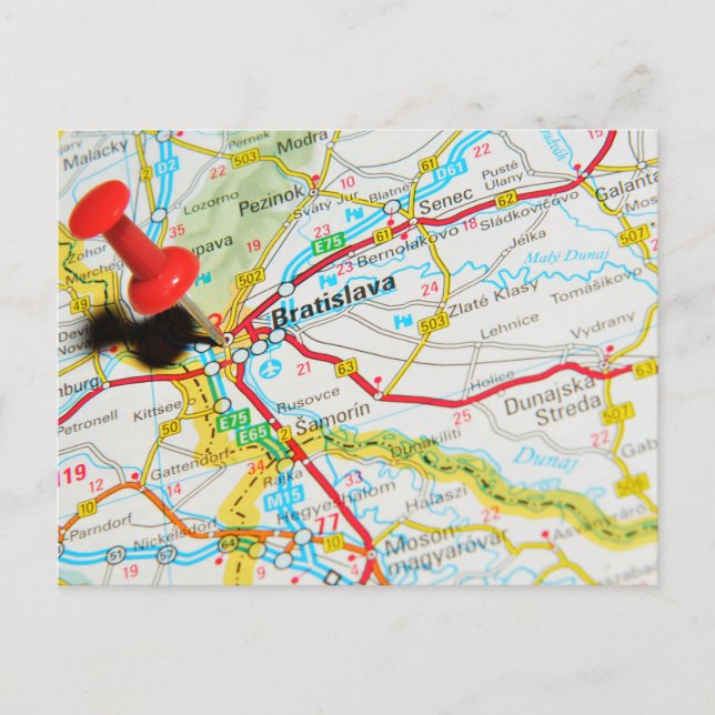 Bratislava, Slovakia Postcard (Front)