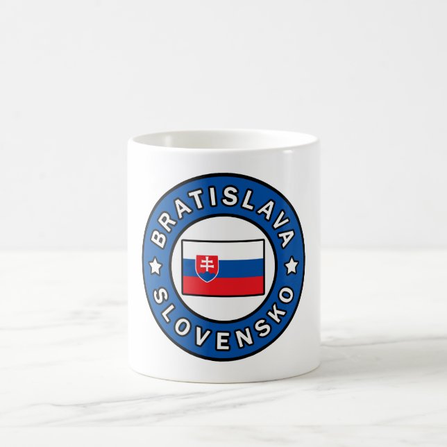 Bratislava Slovensko Coffee Mug (Center)