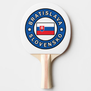 Bratislava Slovensko Ping Pong Paddle