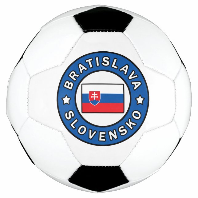 Bratislava Slovensko Soccer Ball (Front)