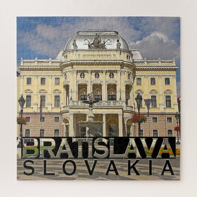 Bratislava Square Puzzle (Vertical)