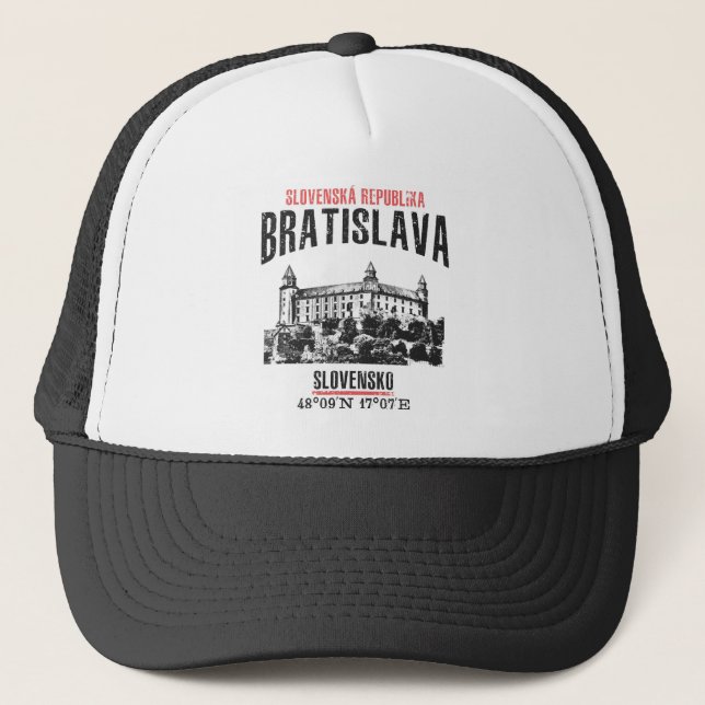 Bratislava Trucker Hat (Front)