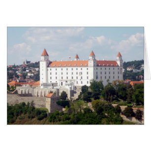 bratislava white castle view