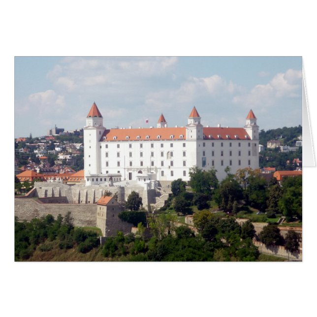 bratislava white castle view (Front Horizontal)