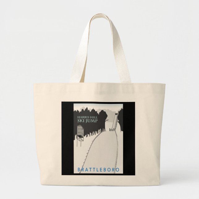 Brattleboro Harris Hill Tote Bag (Front)
