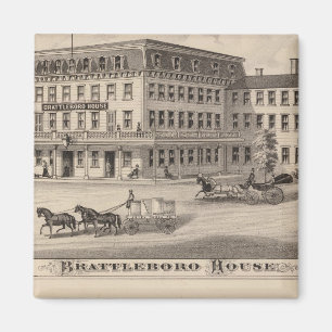 Brattleboro House Magnet