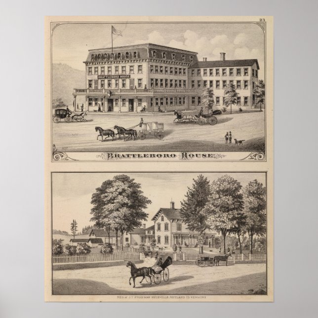 Brattleboro House Poster (Front)