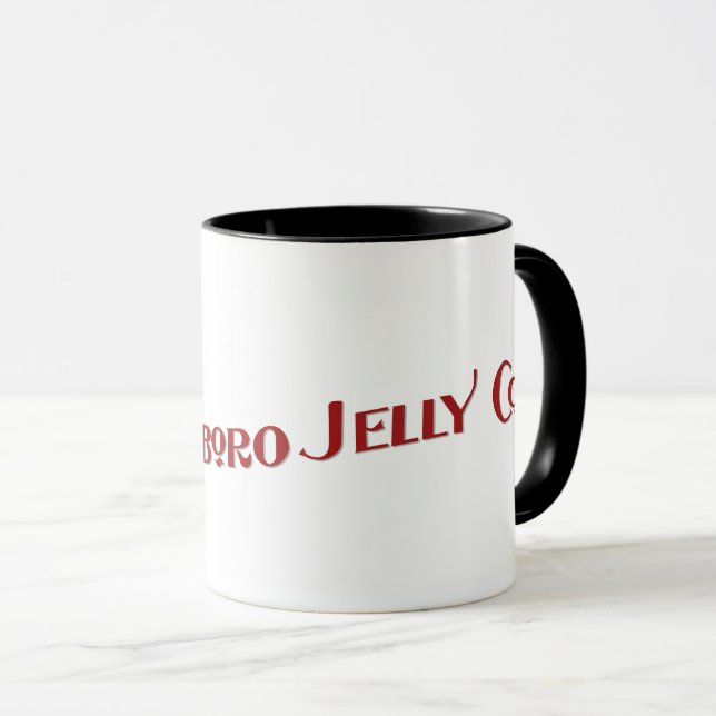 Brattleboro Jelly Logo Mug (Front Right)