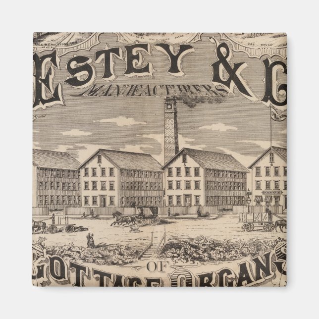 Brattleboro Vermont Magnet (Front)